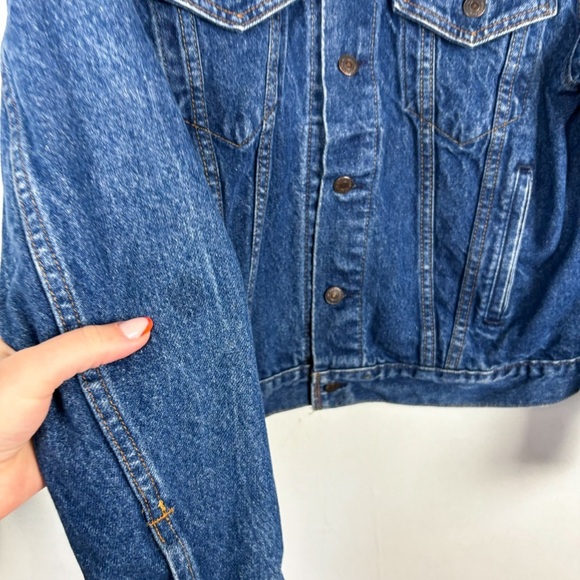 Vintage 90s Levi's Women's Denim Jacket Sz 44 (US 10) - Picture 6 of 9